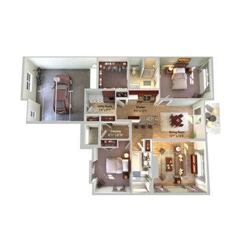 Senior Living Floor Plans Carrollton TX | Retirement Home Floor Plans