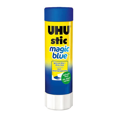 UHU Washable Glue Sticks, 1.41 oz., Blue (99653) | Quill.com