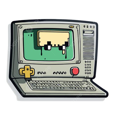 Cartoon Computer Front View 的图像结果