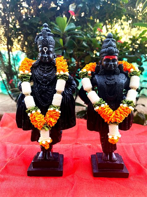 Buy Shri Vitthal Rukmini Statue, Vitthal Rukmini Idols Statue Showpiece ...