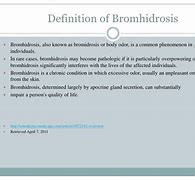 Image result for Bromidrosis