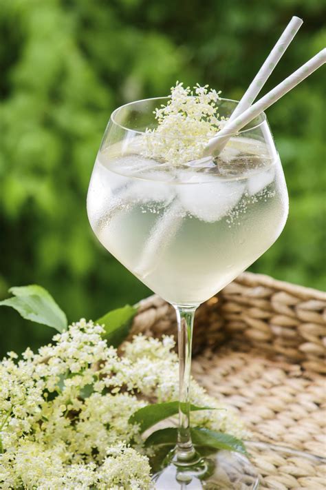 Delicate Elderflower Cocktail Recipe with St. Germain and Syrups