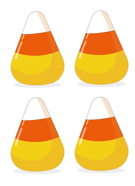 Candy Corn - 14 Free PDF Printables | Printablee