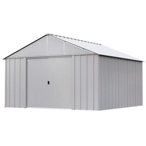 Arrow 12-ft x 12-ft Classic Galvanized steel Storage Shed in the Metal ...