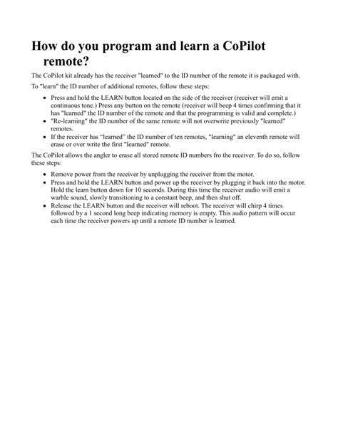 Image result for Program Remote Pilot 2004