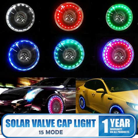 Solar Wheel Lights Flash Amazon.com: LEADTOPS Car Tire Wheel Lights,