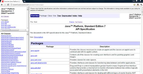 Java Programming Language Documentation 的图像结果