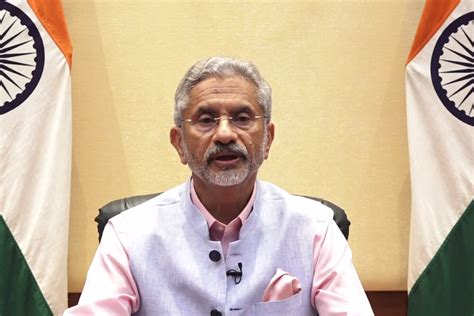 Speech disrupted, Dr Jaishankar issues 21-minute video THE NEW INDIAN ...