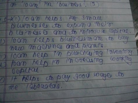 Illustrate with example how loan play an important role in business ...