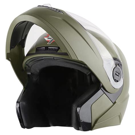 Steelbird SBA-7 7Wings ISI Certified Flip-Up Helmet for Men and Women ...