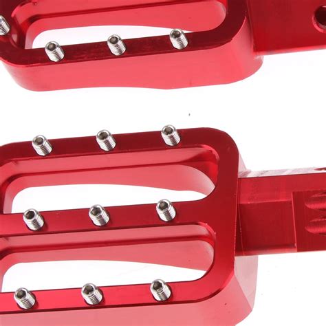 Buy CNC Footpegs Foot Pegs for Dirt Bike CRF50 SDG SSR Red Online at ...