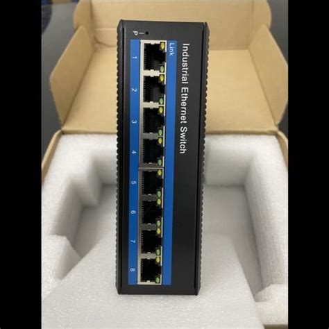 Jual Switch Gigabit PoE Industri 8 Port RJ45 Gigabit POE+ dengan ...