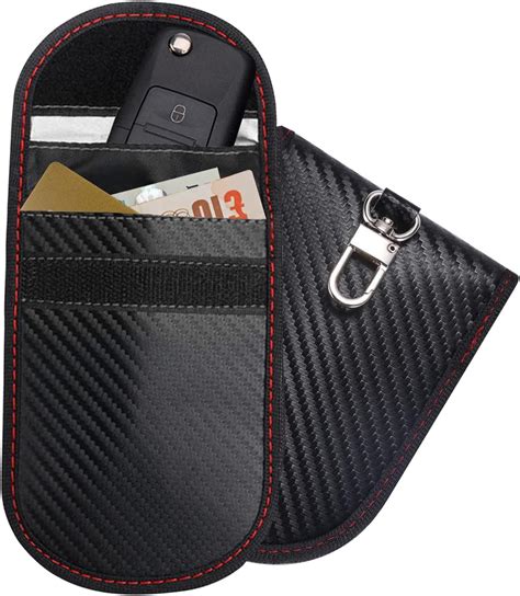2 PACK Faraday Pouch For Car Keys, motomoyo Car Key Signal Blocker Pouch, RFID Anti-Theft Signal ...