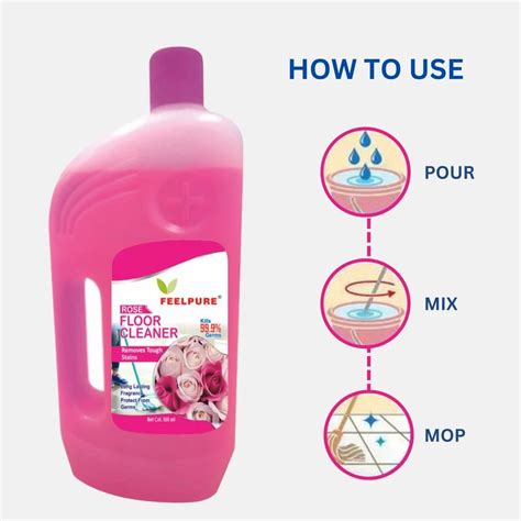 Floor Cleaner - Floor Cleaner Bottle 500ml voda feelpure Manufacturer ...
