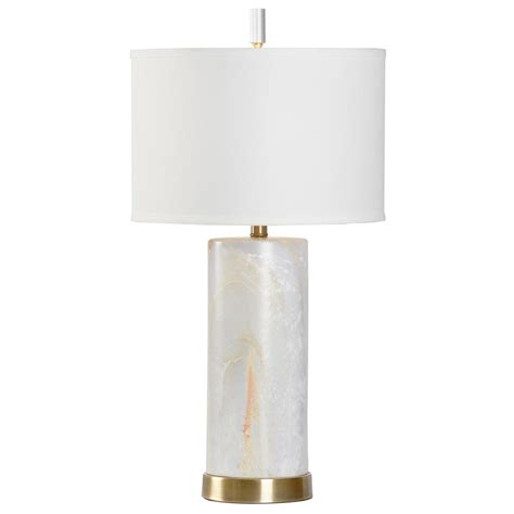 Transitional Cylinder Table Lamp - USB Port - Home D̩cor