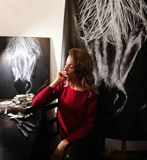 Abstract Horse Painting by Daryna Ivashchenko | Saatchi Art