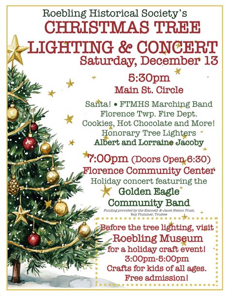 Upcoming Holiday Events in Florence Township - Township of Florence