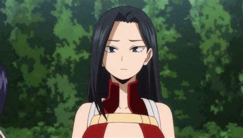 Momo Yaoyorozu My Hero Academia GIF - Momo Yaoyorozu My hero academia ...
