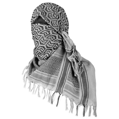 Buy Shemagh Keffiyeh f Shawl Neck Head Wrap 100% Cotton Online at ...
