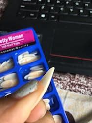 Buy JMD Beauty 100PCS Transparent Nail Tips Artificial False Nails ...