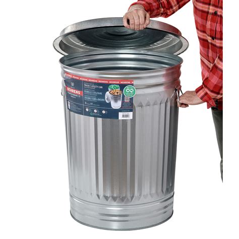 Steel Garbage Can