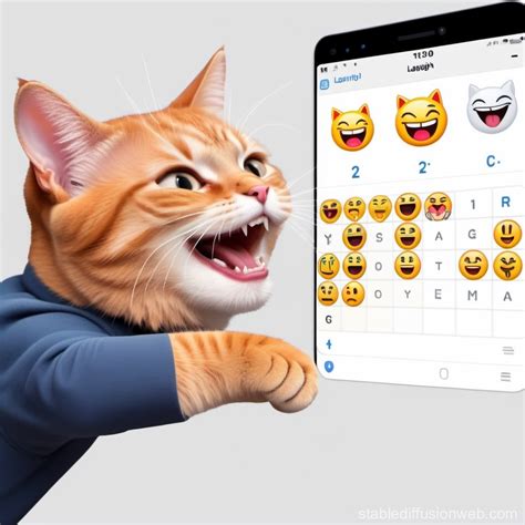 laughing cat emoji and a hand emoji pointing at the person on the ...