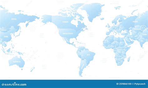 Detailed Labeled World Map 的图像结果