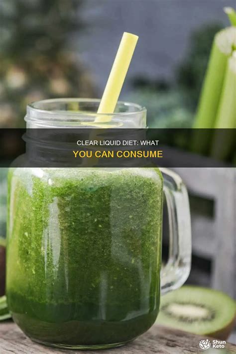 Clear Liquid Diet: What You Can Consume | ShunKeto