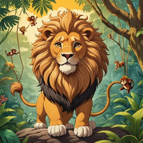 The Lion and the Monkey | Story.com