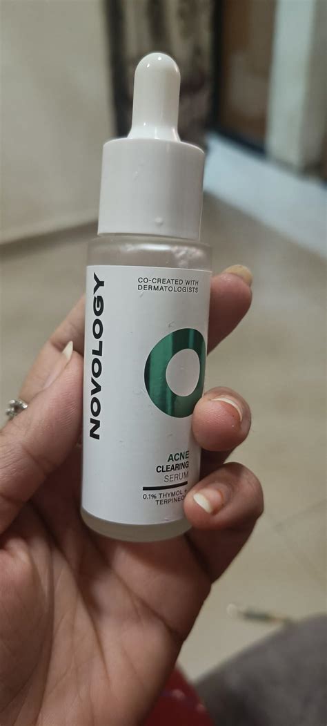 Novology Acne Clearing Serum with Thymol and Terpineol | Face Serum For ...