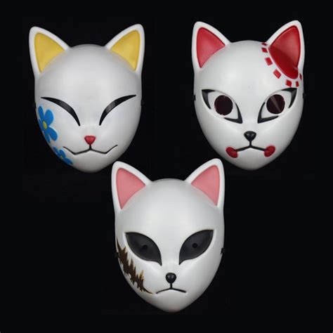 Jual TKLED topeng kimtesu no yaiba mask demons layer tanjirou sabito ...