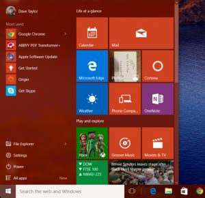 Image result for Start Menu Color Changed
