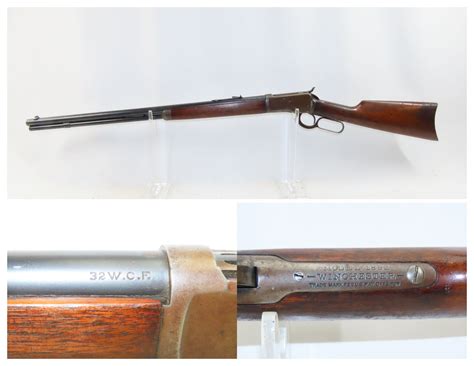 c1917 mfr WINCHESTER Model 1892 Lever Action .32-20 WCF REPEATING RIFLE ...