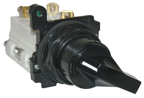 EATON, 30 mm Panel Mounting Size, 3 Positions, Selector Switch - 39R307 ...