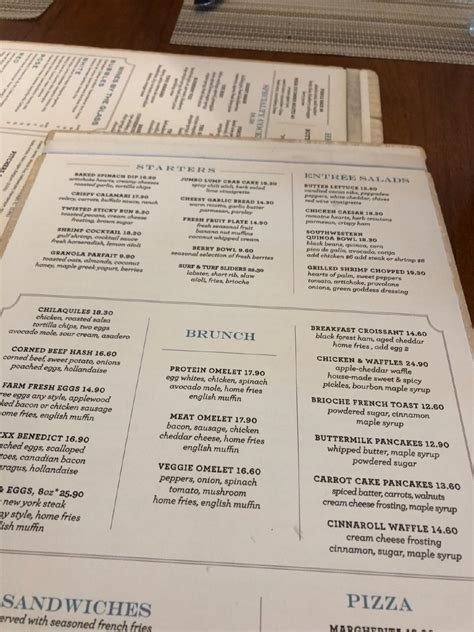 Hexx Restaurant Las Vegas Menu