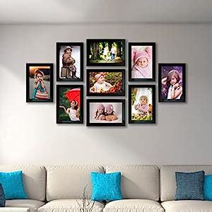Kuber Industries Collage Photo Frame For Living Room, Wall Set of 9 ...