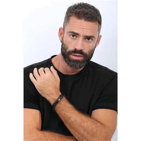 bracciali con targhetta uomo gioielli Travis Kane mod. TK-B090B | GioiaPura