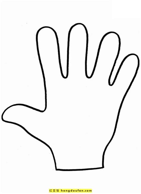 手掌简笔画 的图像结果