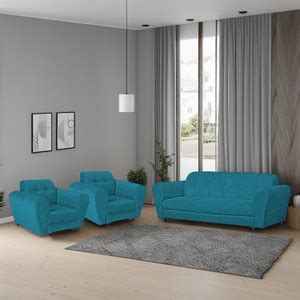 BKR Enterprises Fabric 3 + 1 + 1 Sofa Set Price in India - Buy BKR ...
