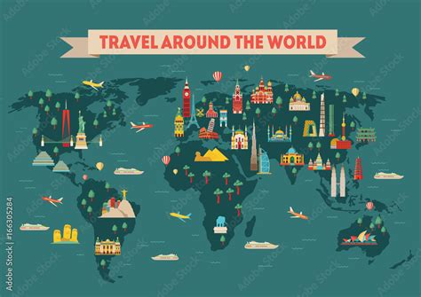 World Traveling Map 的图像结果