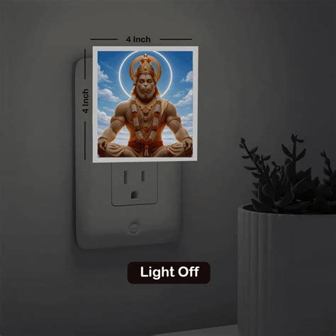 Hanuman Photo Night Lamp – Bookmyframe