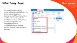 Image result for UI Path Studio Interface