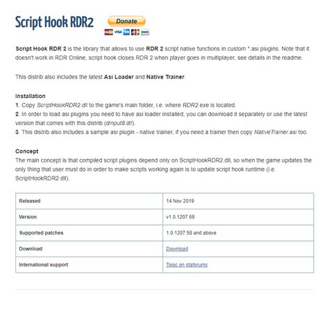 Image result for How to Use Script Hook RDR2