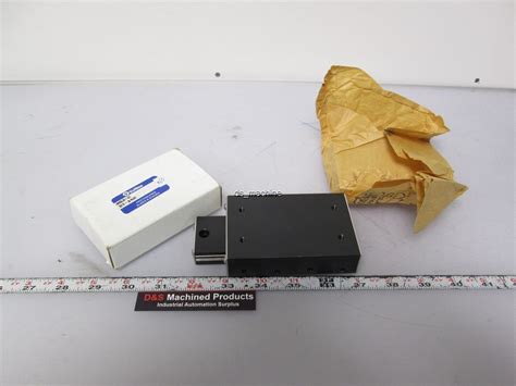 New Del-Tron DT-142 Crossed Roller Linear Slide 2" Travel 352lbs Capac ...