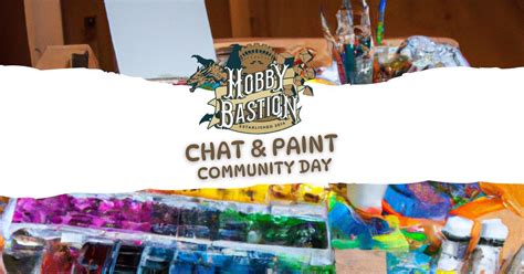 Hobby Bastion: Chat & Paint Community Day, Shop 1, 1 Victoria Street ...