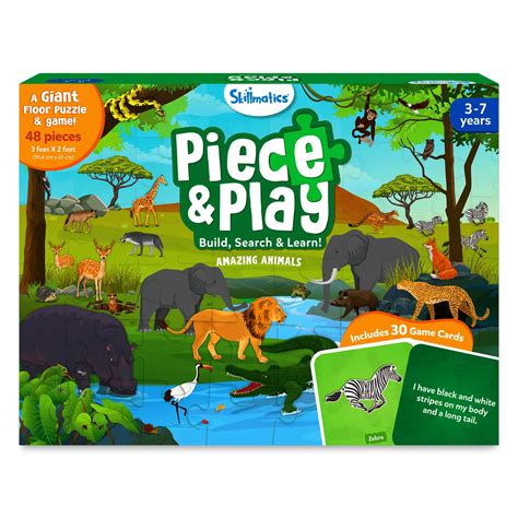 Animal Puzzle For Kids | Animals Jigsaw Puzzle | Skillmatics India