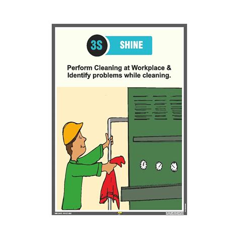 Mr. Safe - 3S Shine Poster Hard Plastic Lamination A2 (16.5 inch X 23.4 ...