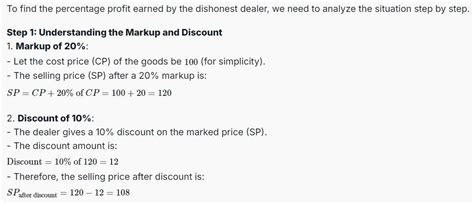 Profit and Loss Questions for GMAT exam - Free Online All questions of ...