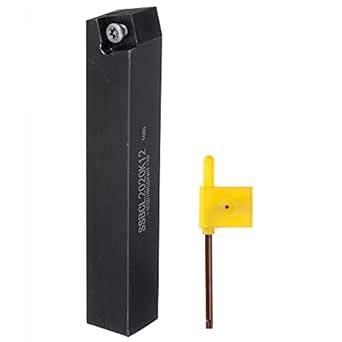 uxcell Indexable CNC Lathe Turning Tool Holder, 75Ã‚°SSBCL2020K12 3/4 ...
