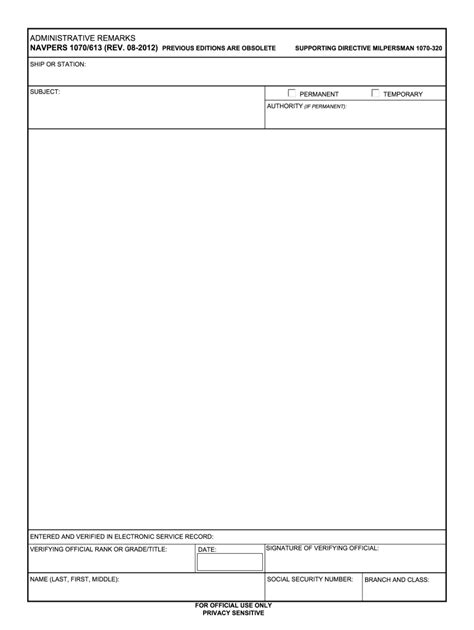 Navpers 1070 613: Fill out & sign online | DocHub
